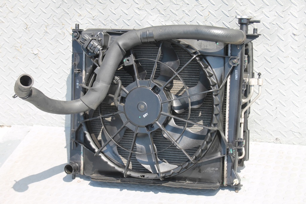 фото №8, Вентилятор + радиатор hyundai ix35 1.7 crdi