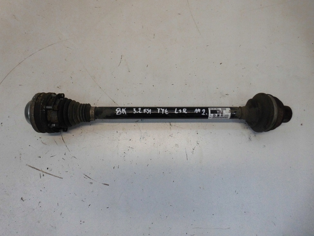 фото №1, Привідний вал 8k0501203j audi a4 b8 a5 8t 3.2fsi ліва права задня оригінал