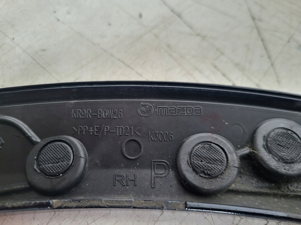 фото №7, Mazda cx60 накладка молдинг крыла правая перед