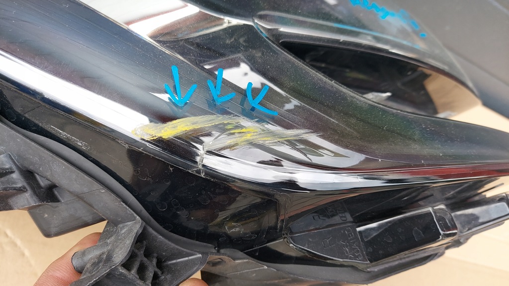 фото №3, Лампа права правий перед передня renault megane iv