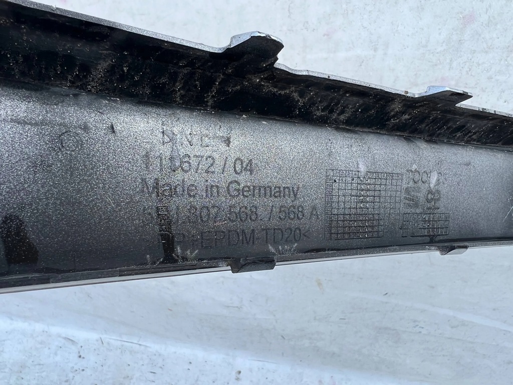 фото №11, Молдинг спойлер seat tarraco 2018 5fj бампер задняя