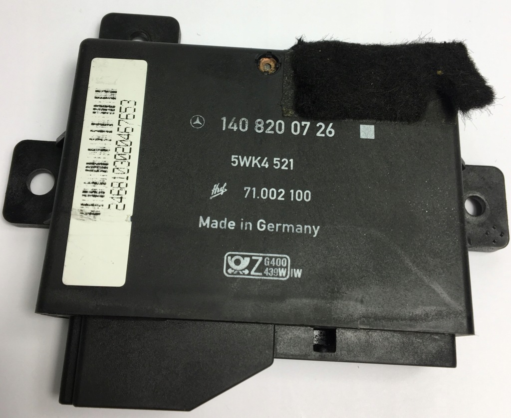 фото №1, Блок керування модуль замка центрального mercedes w140 s klasa 1408200726
