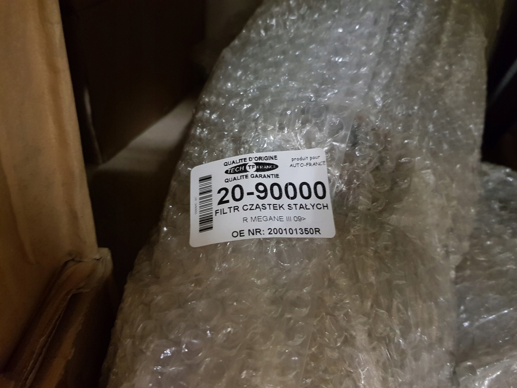 Новий фільтр часток твердих r megane iii 208026624r в Україні