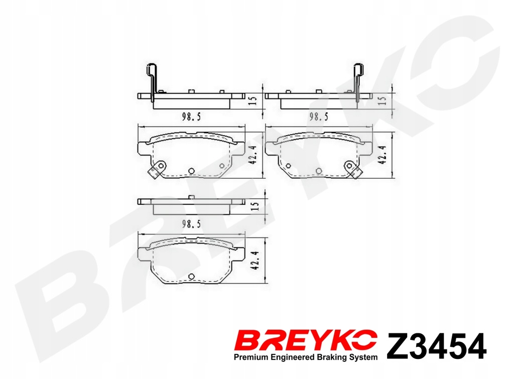 фото №2, Гальмівні колодки гальмівні задня aston martin cygnet lexus ct