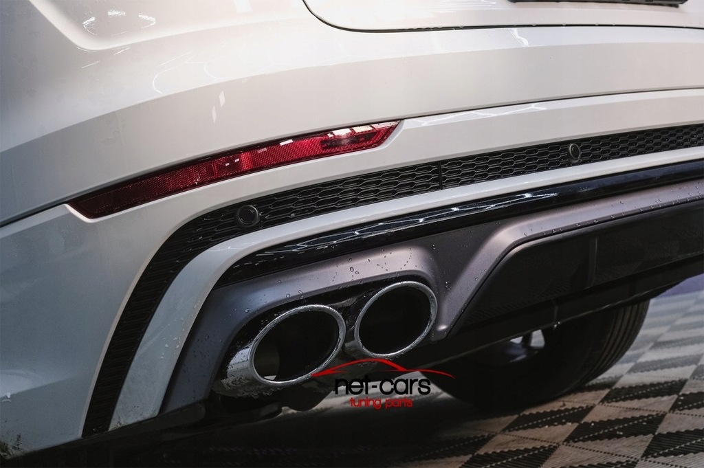 фото №10, Диффузор спойлер audi q8 18- s line sq8 насадки c