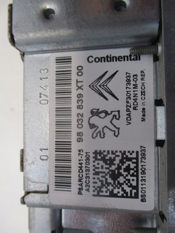 фото №7, Радио cd citroen c3 ii