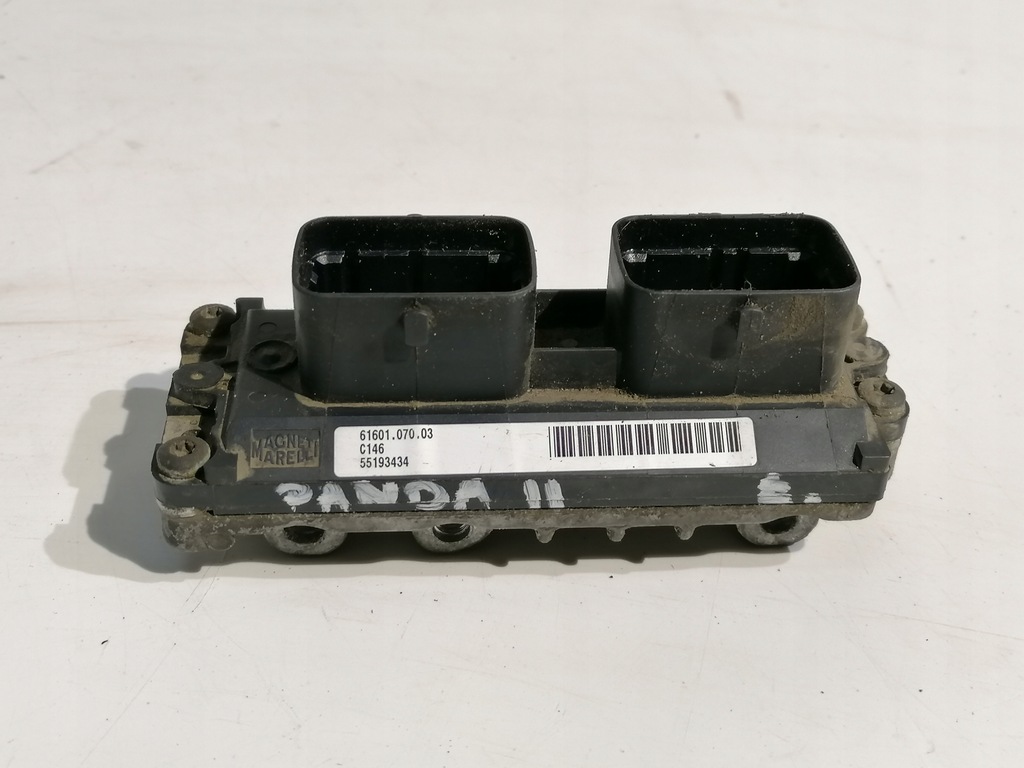 фото №1, Fiat panda ii бортовой компьютер блок управления 55193434