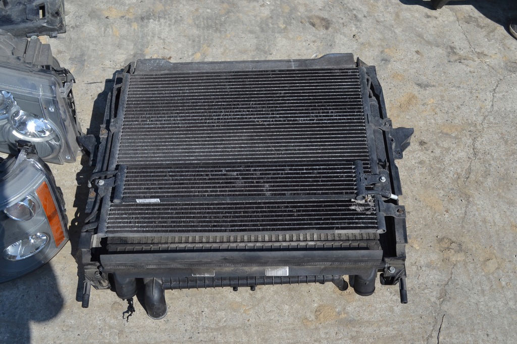 фото №3, Перед kompletny range rover sport капот бампер