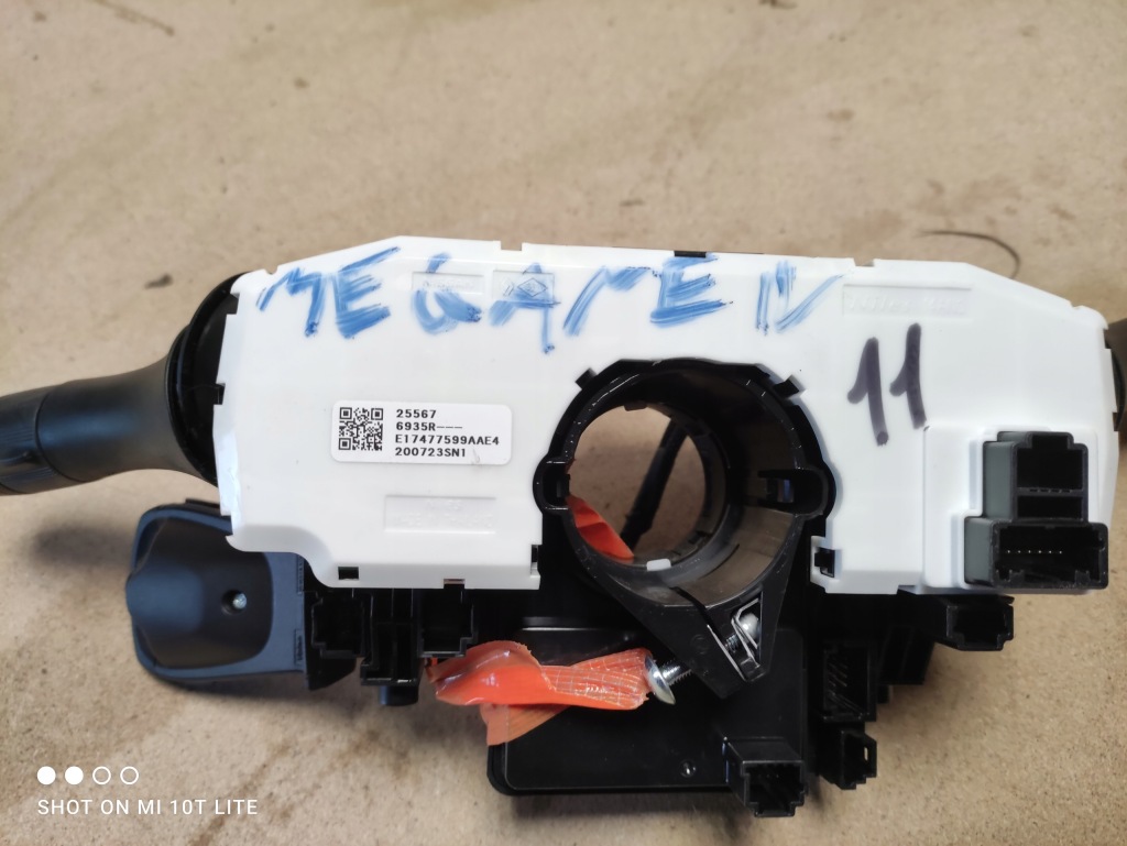 фото №4, Переключатель комбинированный лента подушка безопасности renault kadjar scenic iv megane iv