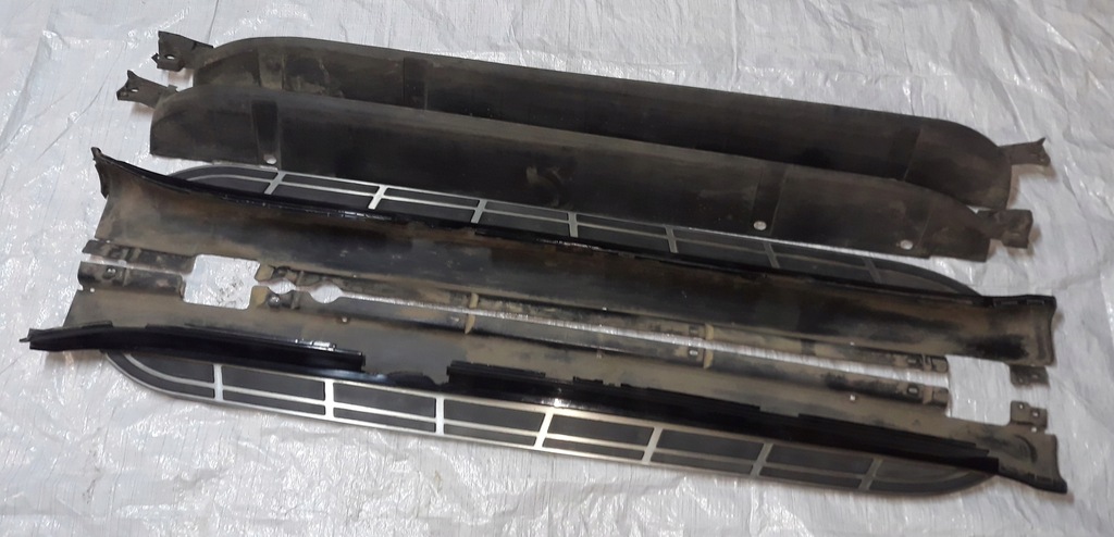 фото №1, Mercedes ml w166 накладки накладки порог пороговые