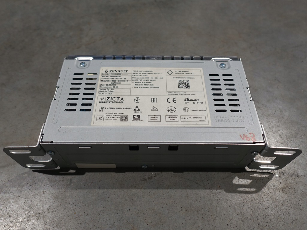 фото №1, Dacia sandero iii logan 3 радіо 281151978r