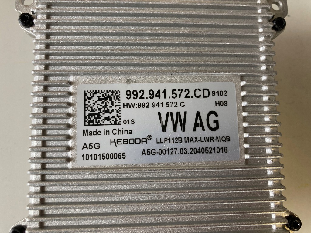 фото №3, Модуль преобразователь volkswagen оригинальный номер 992941572cd