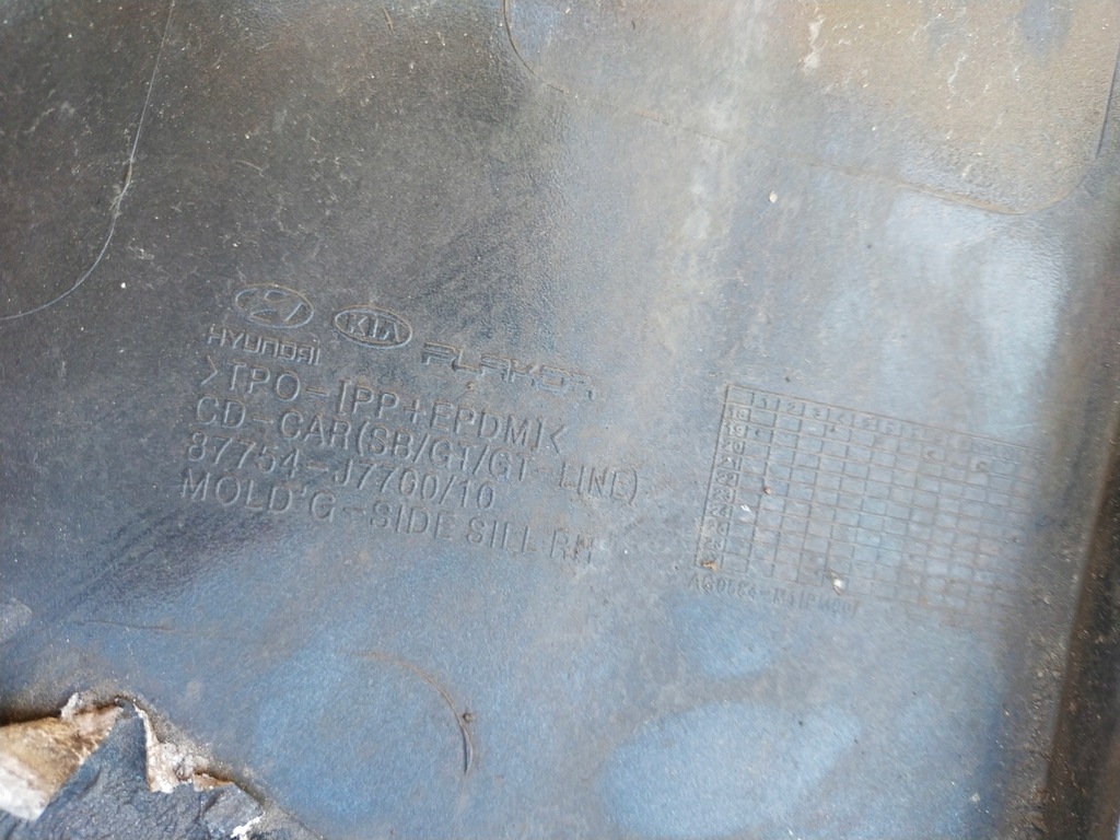 фото №9, Kia ceed iii молдинг порог правая 87754-j7700