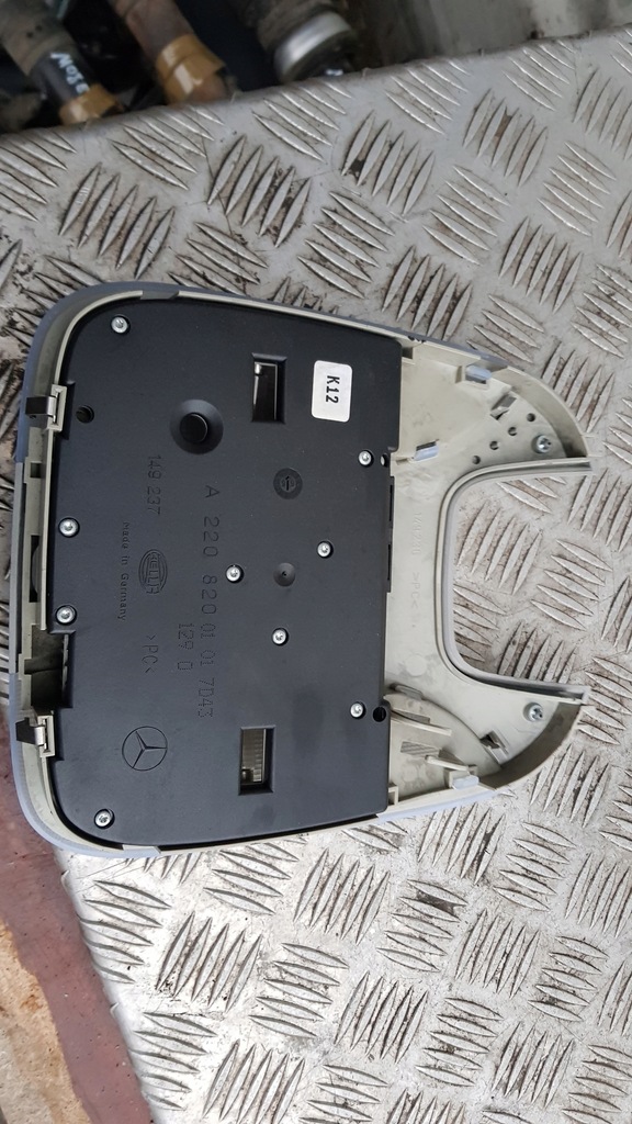 фото №9, Mercedes w220 освітлення кабіни a2208200101