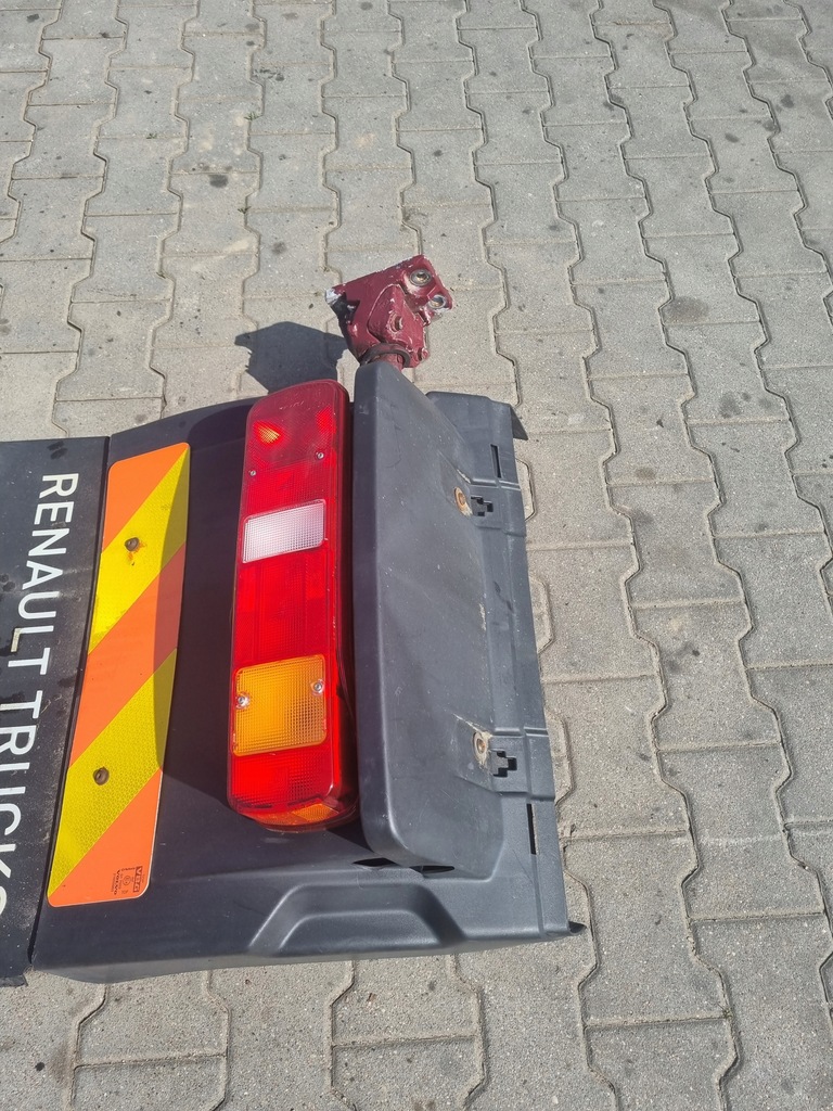 фото №3, Крыло правый задняя kompletny лампа renault gama t c range k low крышка mega