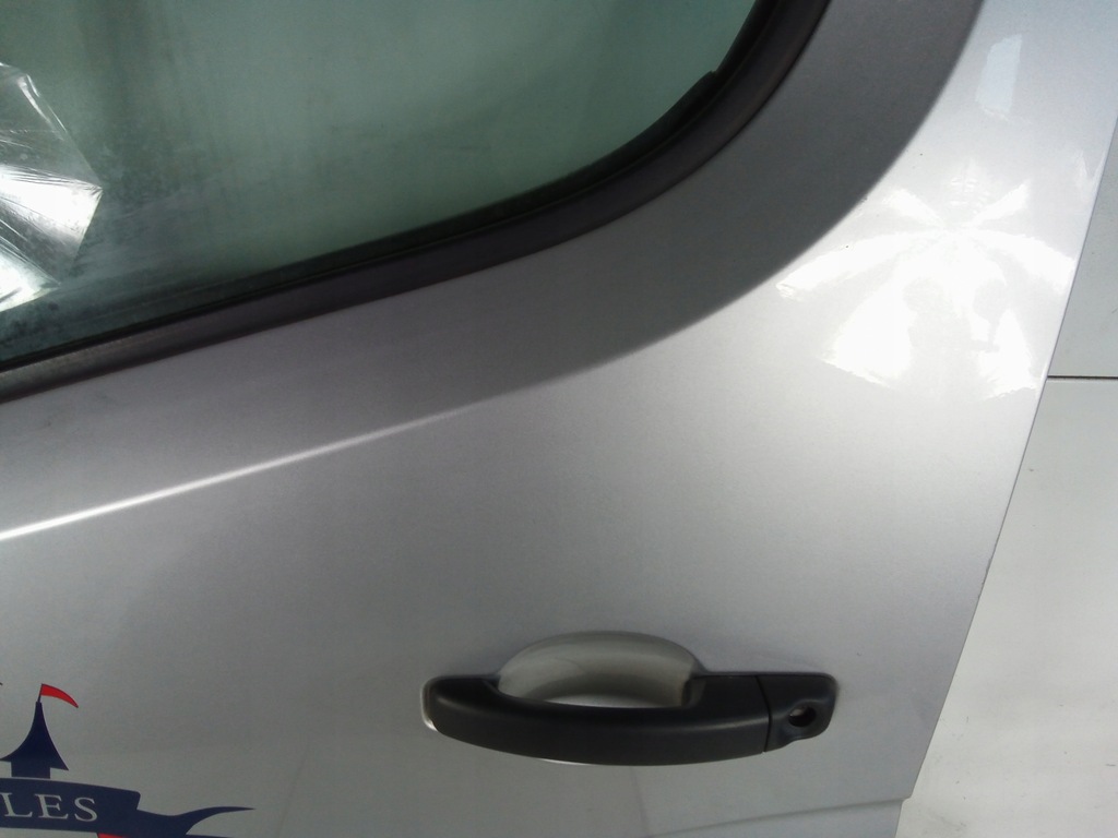 фото №5, K992 двері лівий перед opel movano b сріблястий