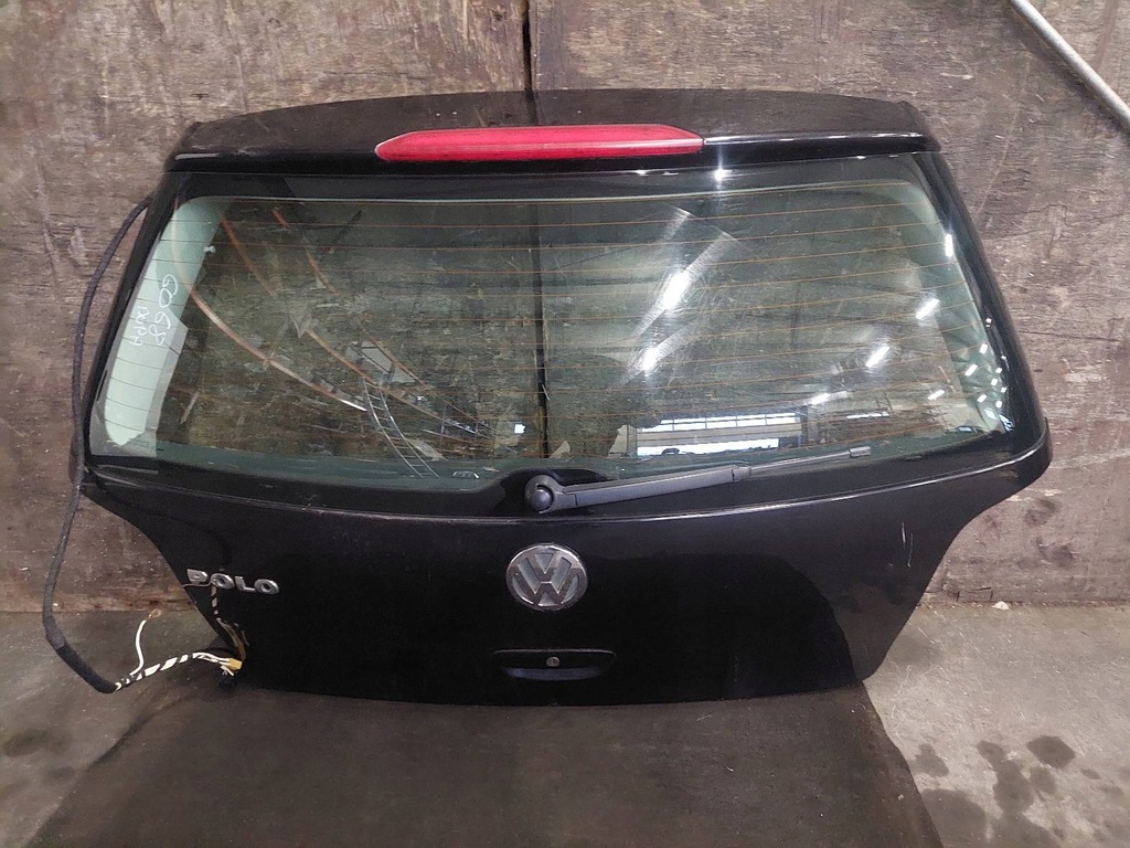 фото №8, Kompletny задня volkswagen polo iv lc9z кришка багажника бампер лампи