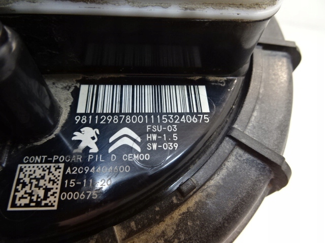 фото №9, Berlingo partner iii 1.6 blue hdi насос топлива поплавок 9811298780