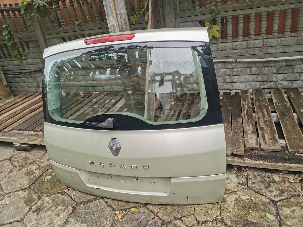 фото №1, Renault espace iv кришка багажника багажника задня