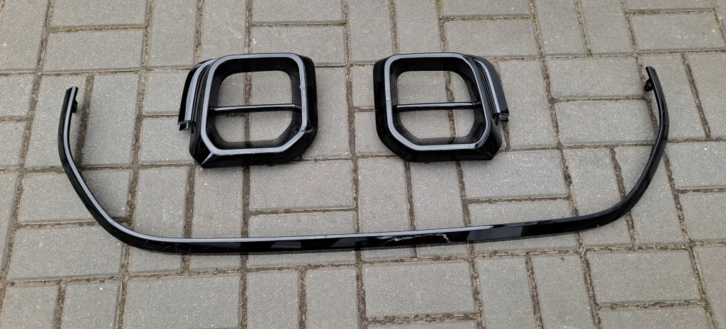 Купити Mini cooper f55 f56 f57 lift 20- молдинг накладка бампера перед