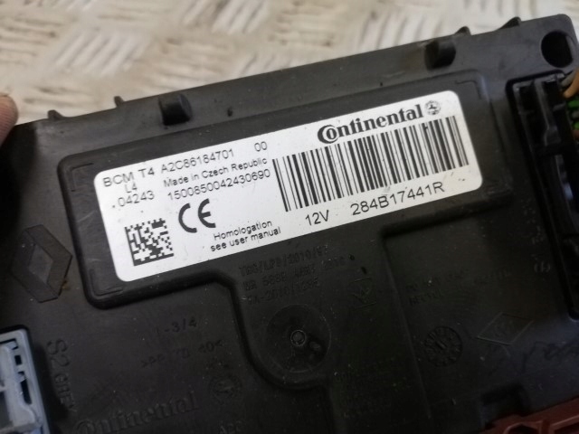 фото №4, Clio iv блок керування модуль бортовий комп'ютер 284b17441r