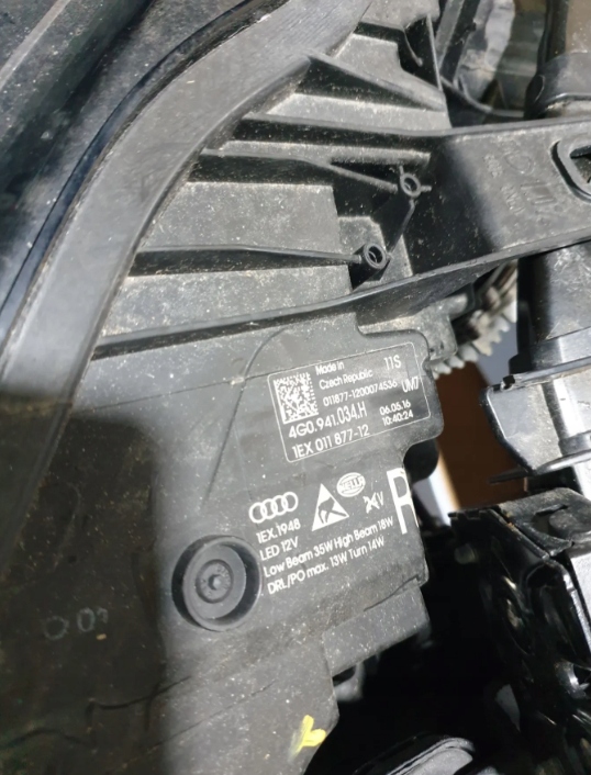 фото №8, Audi a6 c7 2.0 tdi 4g lift kompletny перед lz7g капот бампер крыло pas