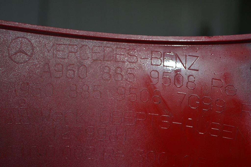 фото №9, Правий кутик захист молдинг бампера actros mp4