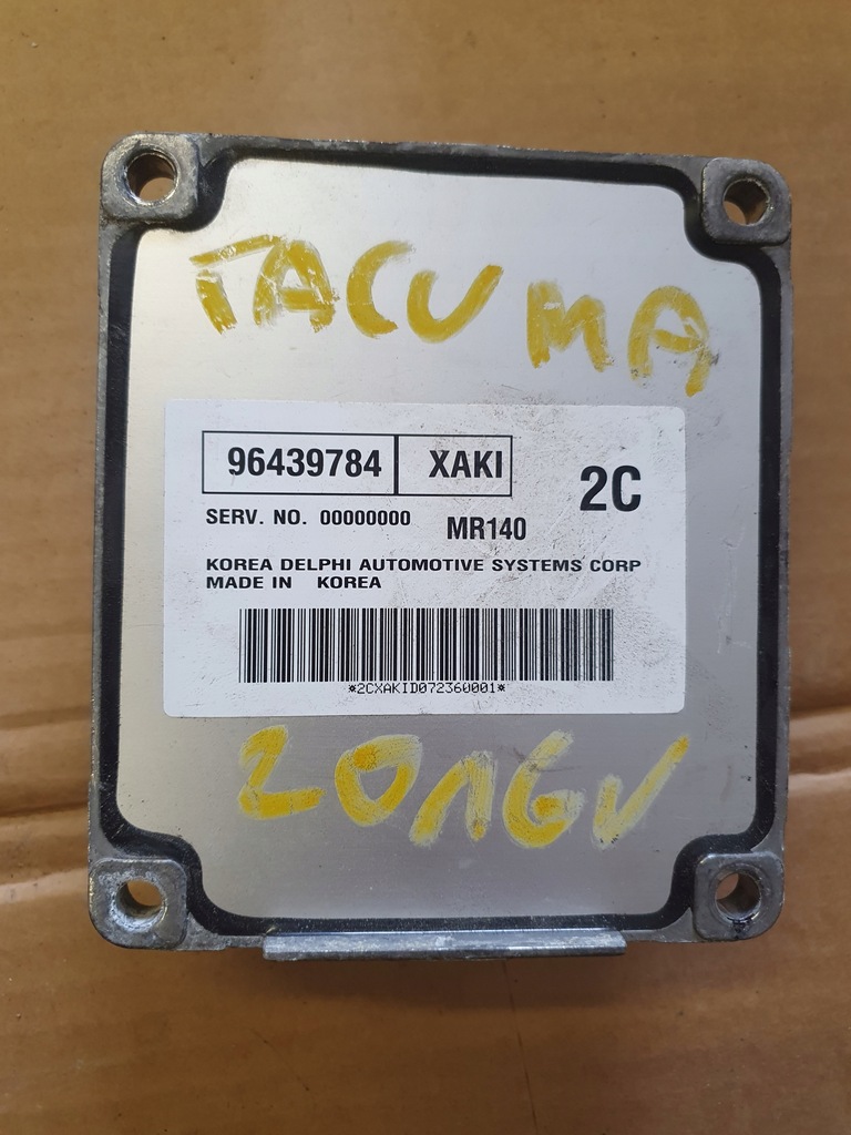 фото №5, Chevrolet daewoo tacuma блок керування двигуна 96439784