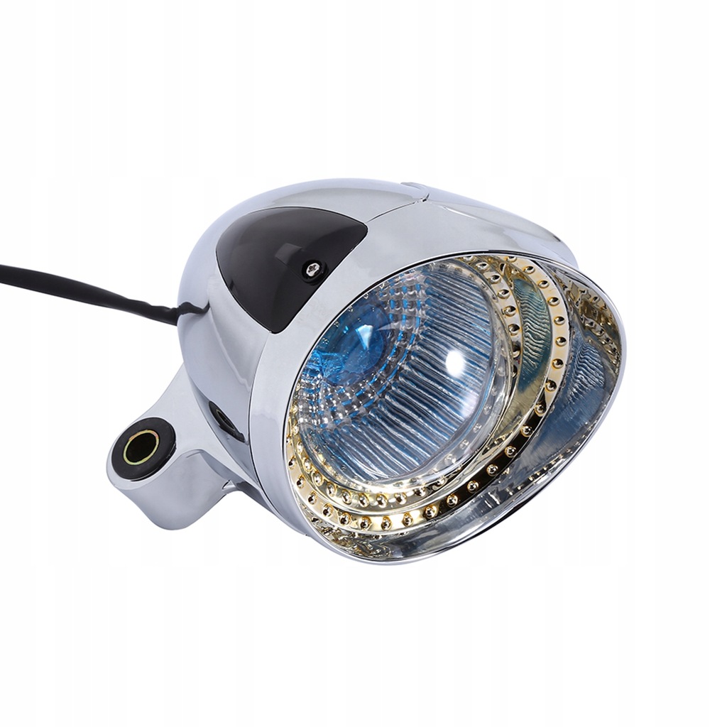 фото №16, 12v мотоцикли хромований фара фара