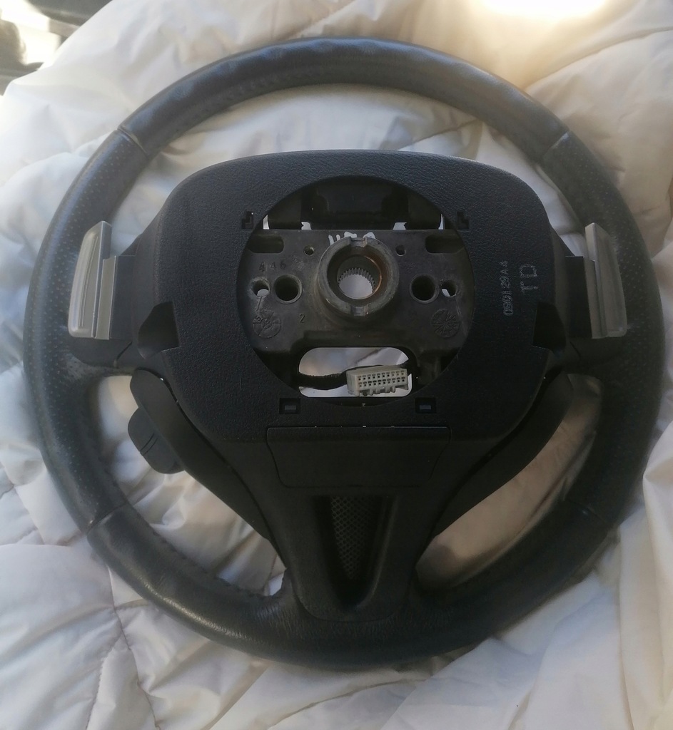 фото №11, Воздуховод кожа лепестки переключения автоматическая коробка передач состояние bdb оригинал honda jazz iii 2008-2014