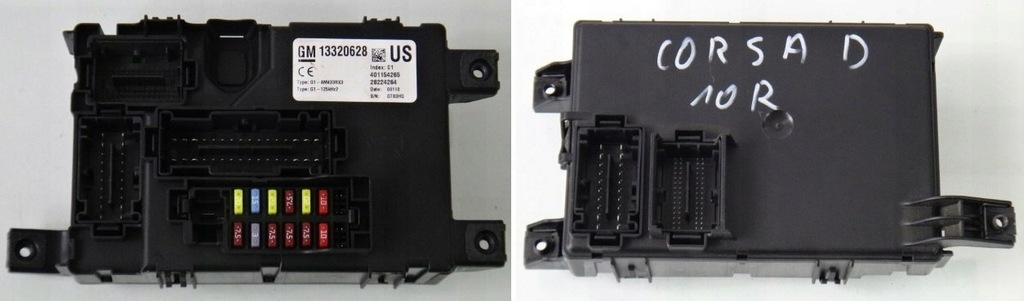 фото №1, Opel corsa d 10 r 1.2 16v модуль коробка bsi