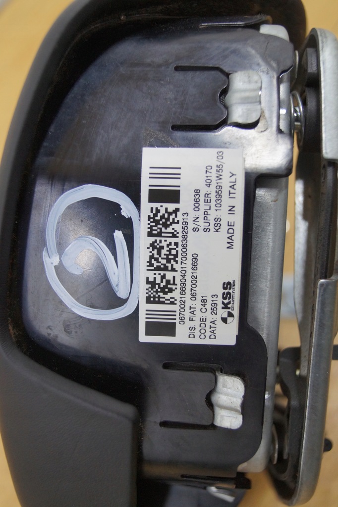 фото №5, Подушка безопасности водителя maserati quattroporte ghibli levan