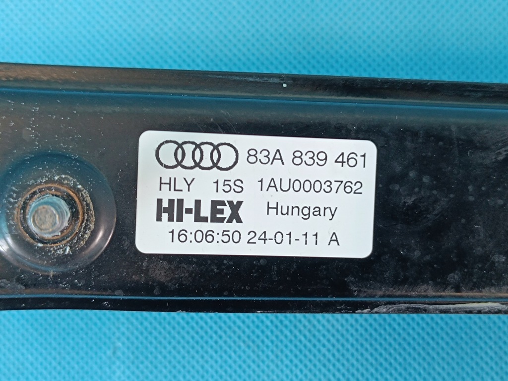 фото №9, Audi q3 f3 sportback 1.4 tsi 2024r механізм скло двері лівий задня 83a839461