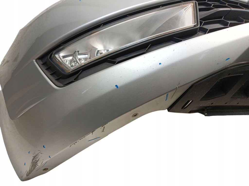 фото №14, Бампер перед передній skoda rapid lak: la7w 12-17