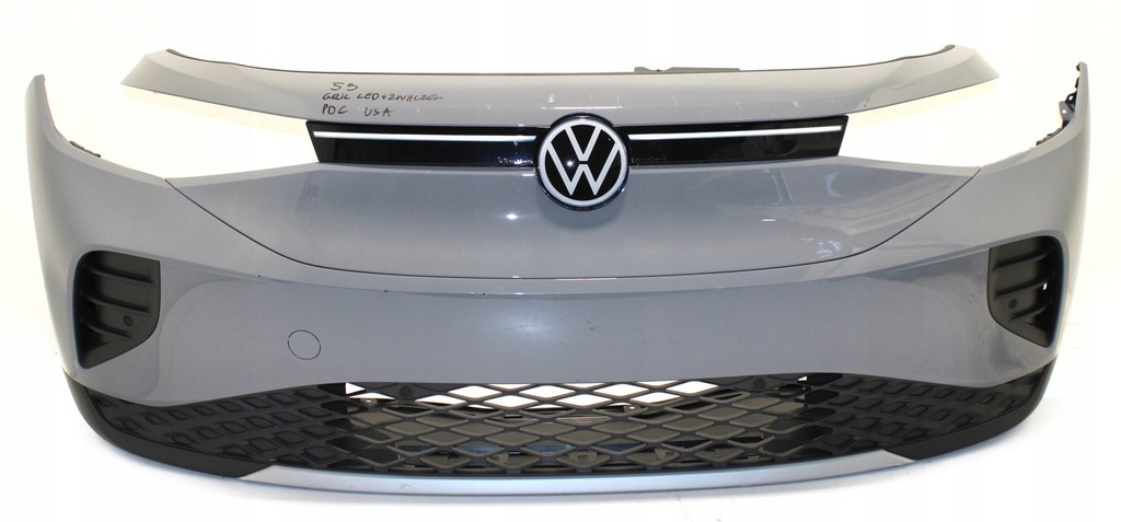 фото №1, Vw id.4 бампер передний решётка радиатора led pdc новый kpl