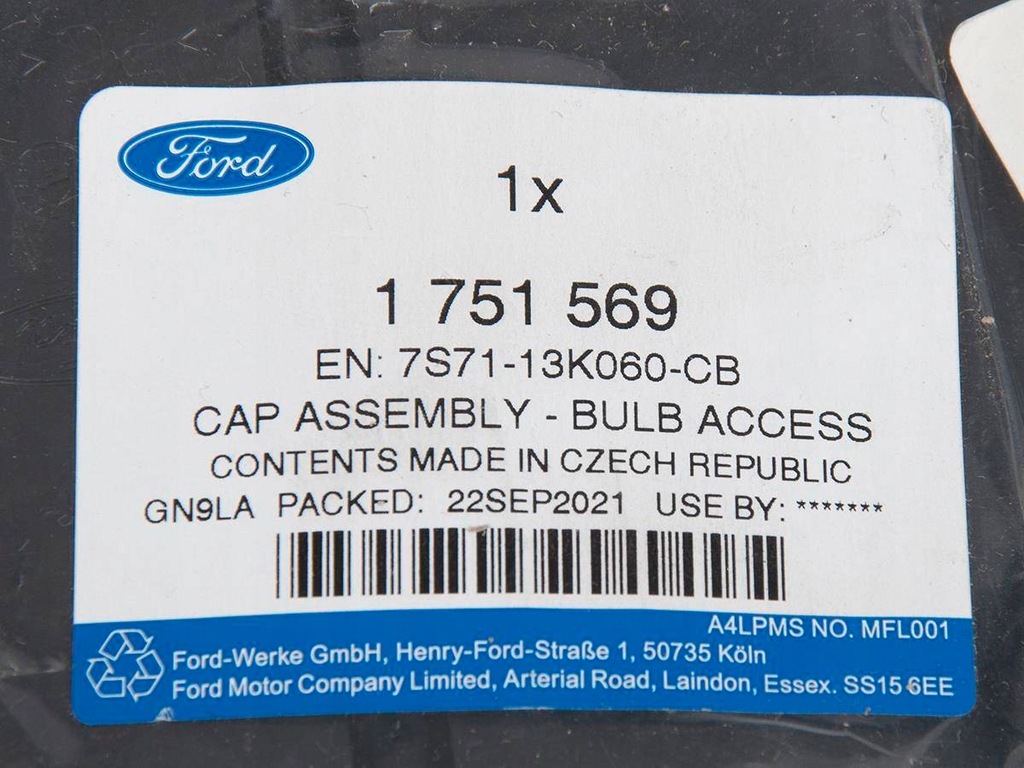 фото №4, Кришка фара ford оригінальний номер 1751569