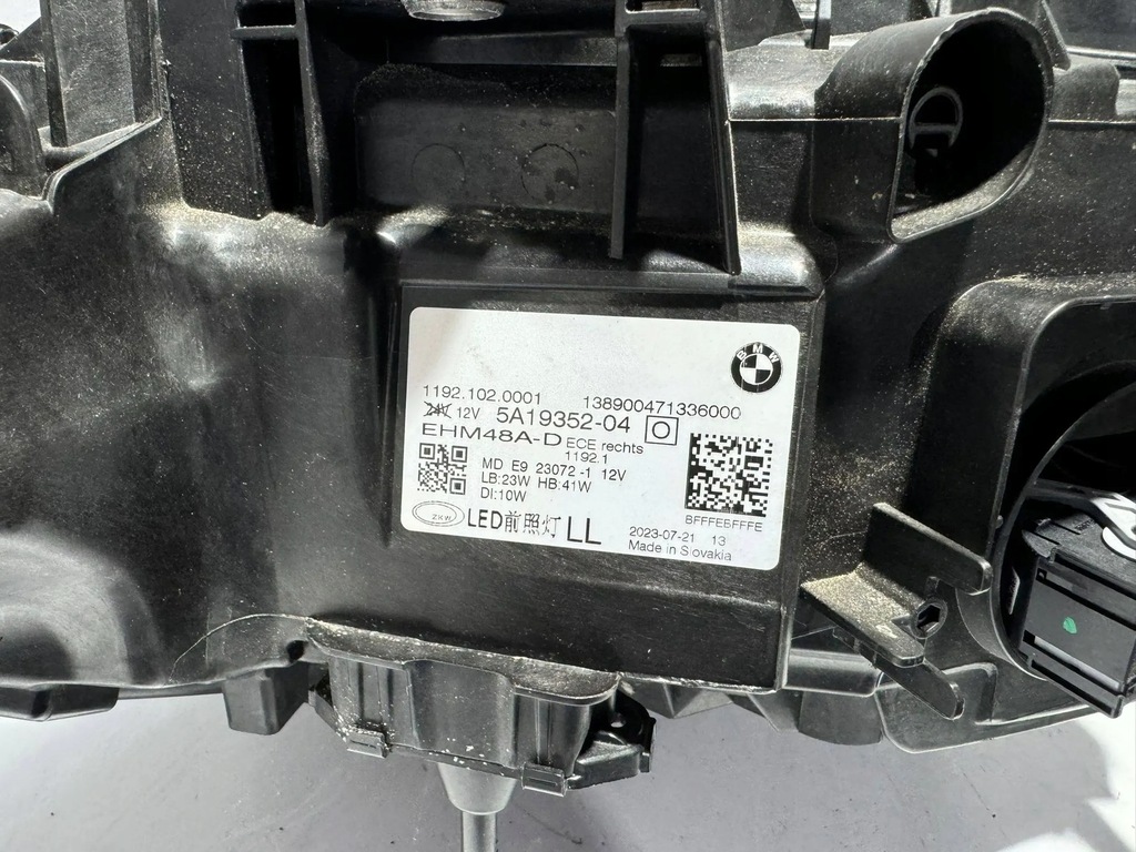 фото №8, Bmw 4 g22 g23 g24 g26 лампа правая перед передняя 5a1935204