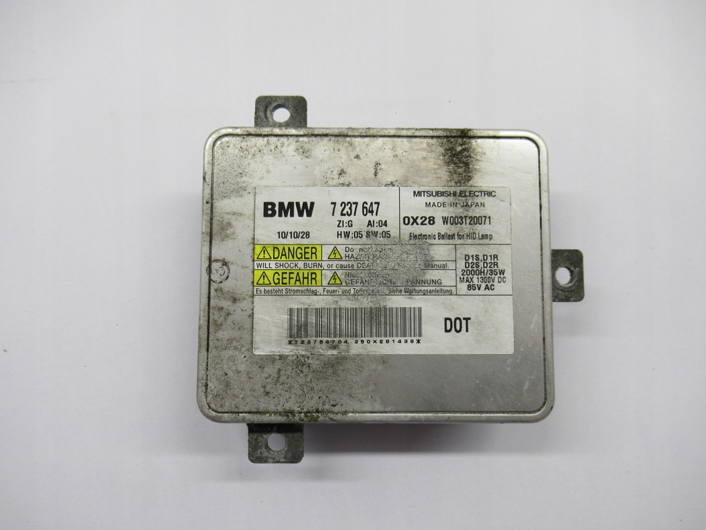 фото №1, Bmw f01 f02 модуль преобразователь лампы 7237647