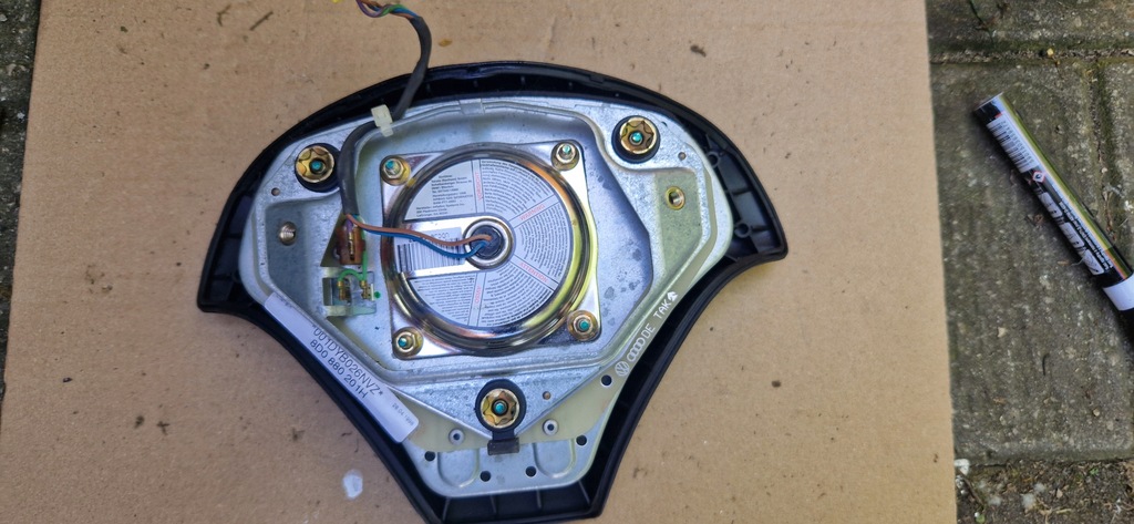 фото №6, Подушка повітряна водія подушка безпеки audi a6 c5 8d0880201h xyz