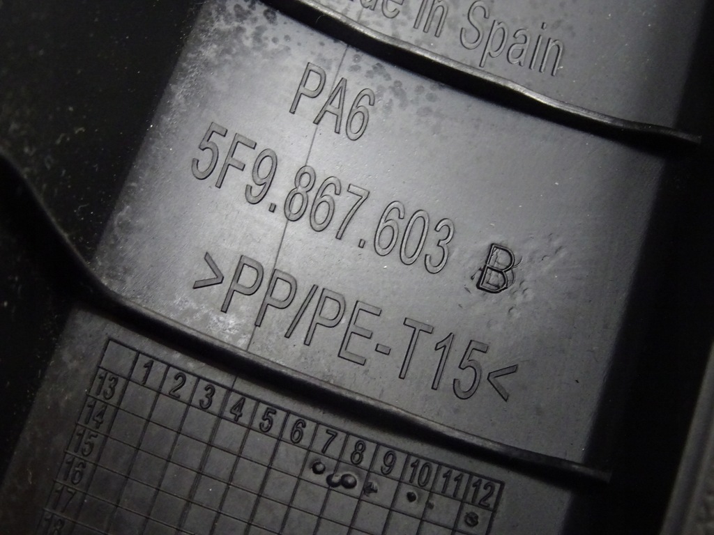 фото №11, Seat leon iii kombi защита накладка обивка крышки 5f9867603b