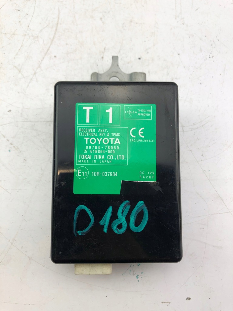 фото №4, Toyota lexus бортовий комп'ютер 897b0-78060