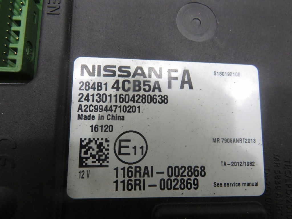 фото №5, Модуль блок керування bsi nissan x-trail iii t32 284b14cb5a