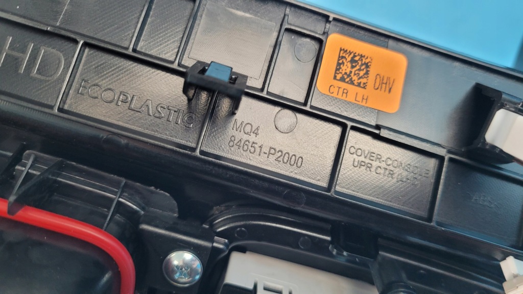 Kia sorento iv панель рамка вибірник тунелю середнього 84651-p2000 Оригінал