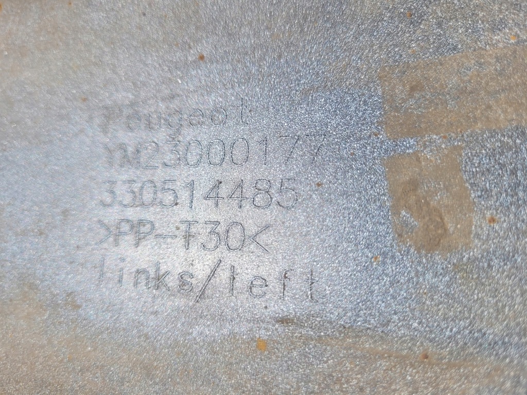 фото №8, Молдинг порог левая peugeot rcz ym23000177