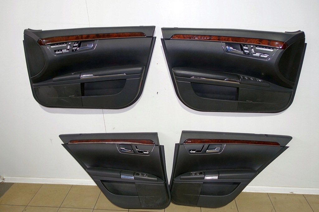 фото №15, Mercedes w221 обивка кожа сиденья сиденье nappa lift