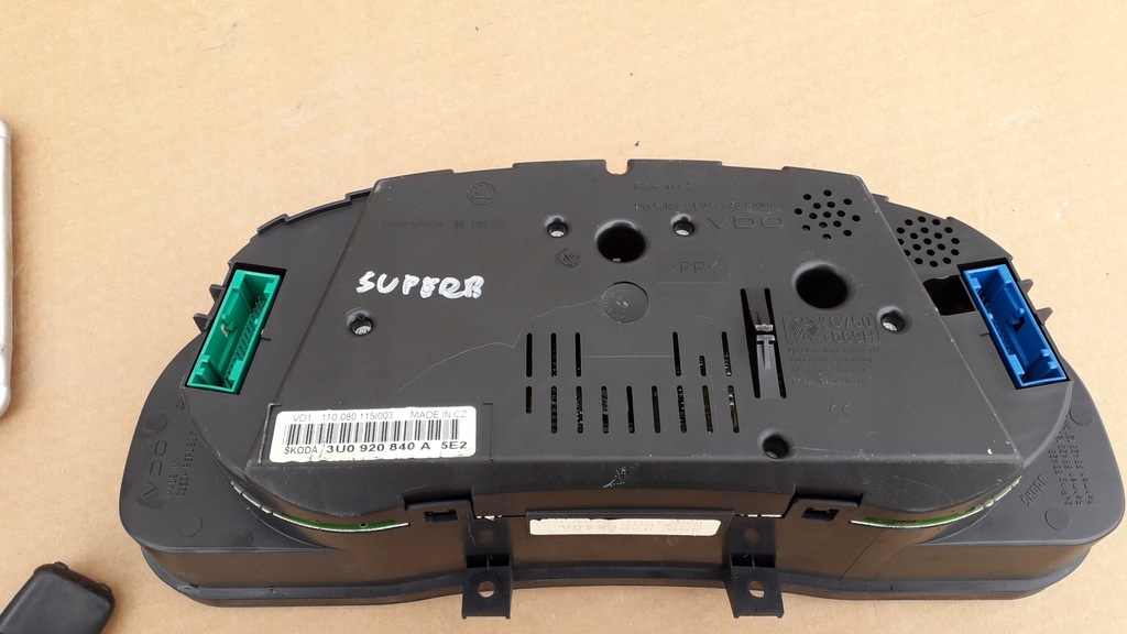 фото №10, Superb i 1 01-08 2.5tdi v6 імобілайзер набір бортовий комп'ютер