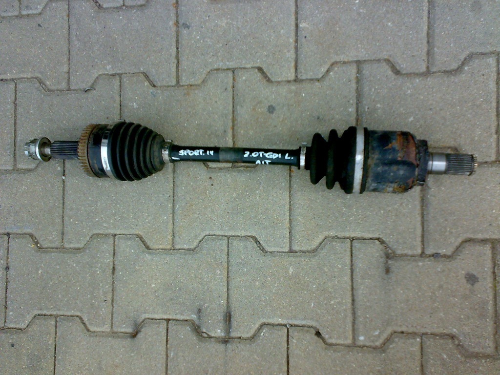 фото №1, Kia sportage iii 10-15 приводной вал левая 2.0tgdi a/t 4wd