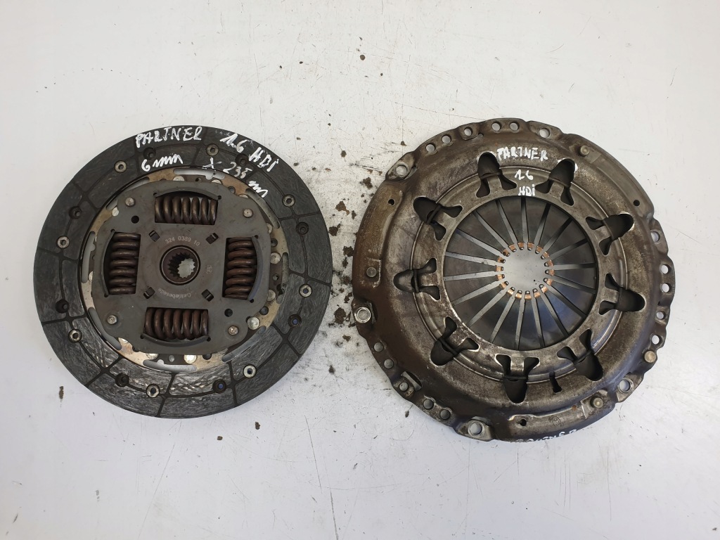 фото №1, Peugeot partner 1.6 hdi притиск диск зчеплення