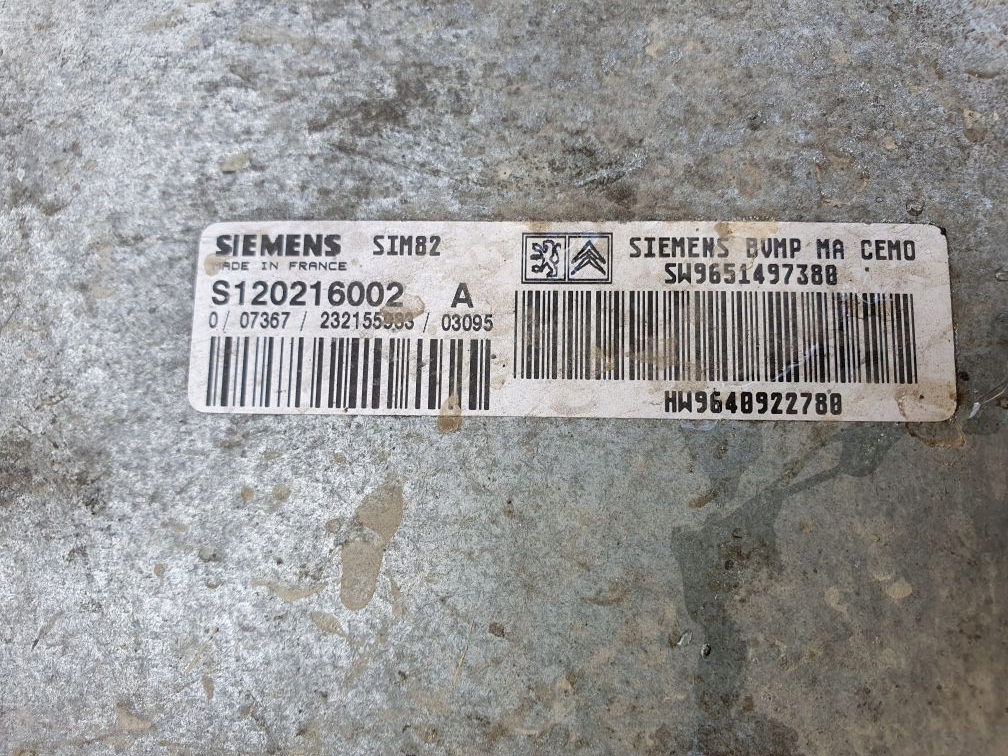 фото №5, 0261207860 блок керування автоматична коробка передач citroen c3 plurier 1.6 benz