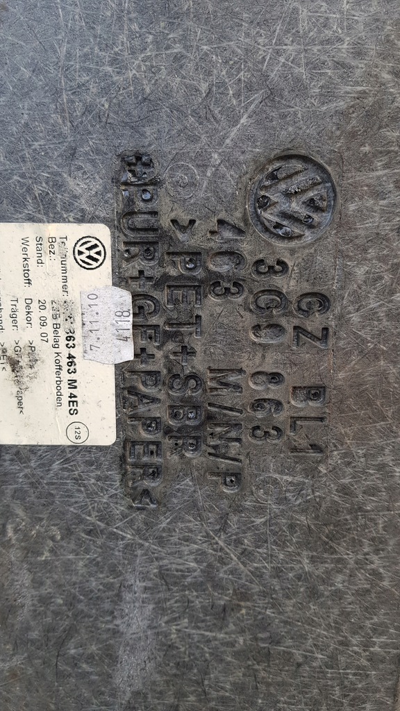 фото №9, Обшивка багажника vw passat b7 kombi